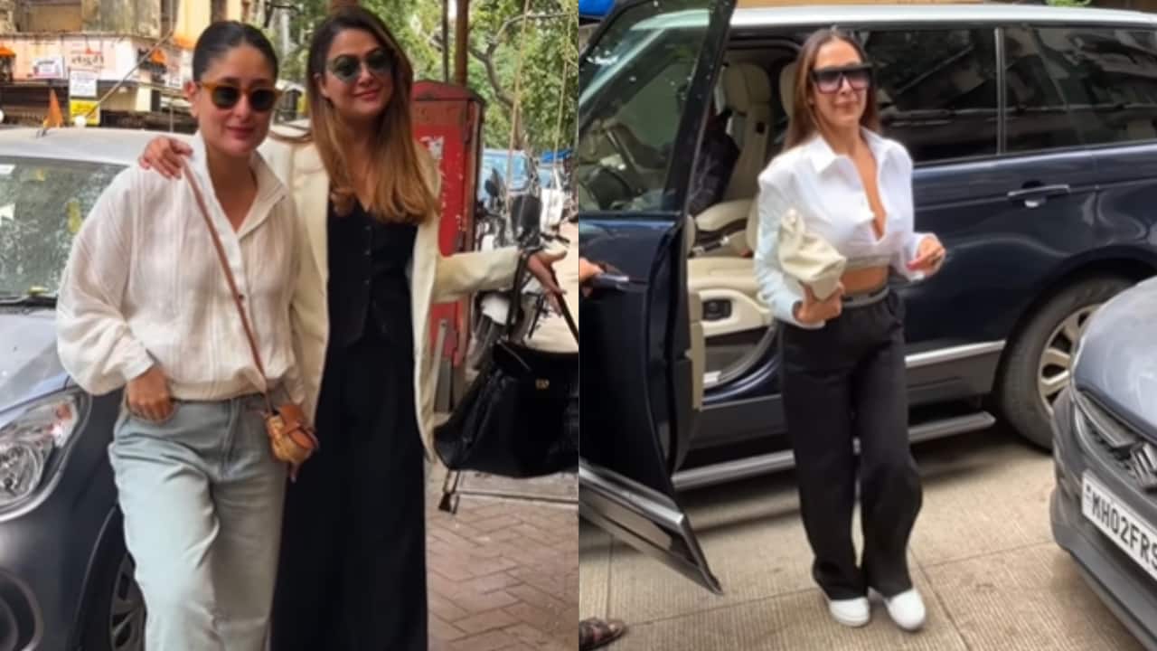 Kareena Kapoor, Karisma Kapoor, Malaika Arora and others enjoy a lunch date together in stylish outfits