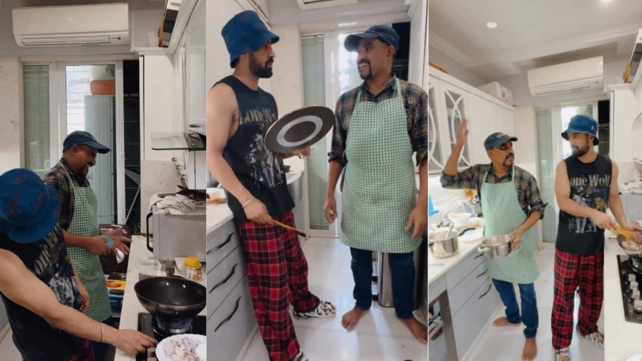 Diljit Dosanjh shares hilarious cooking video on social media: ‘Kukkad VS Dosa’