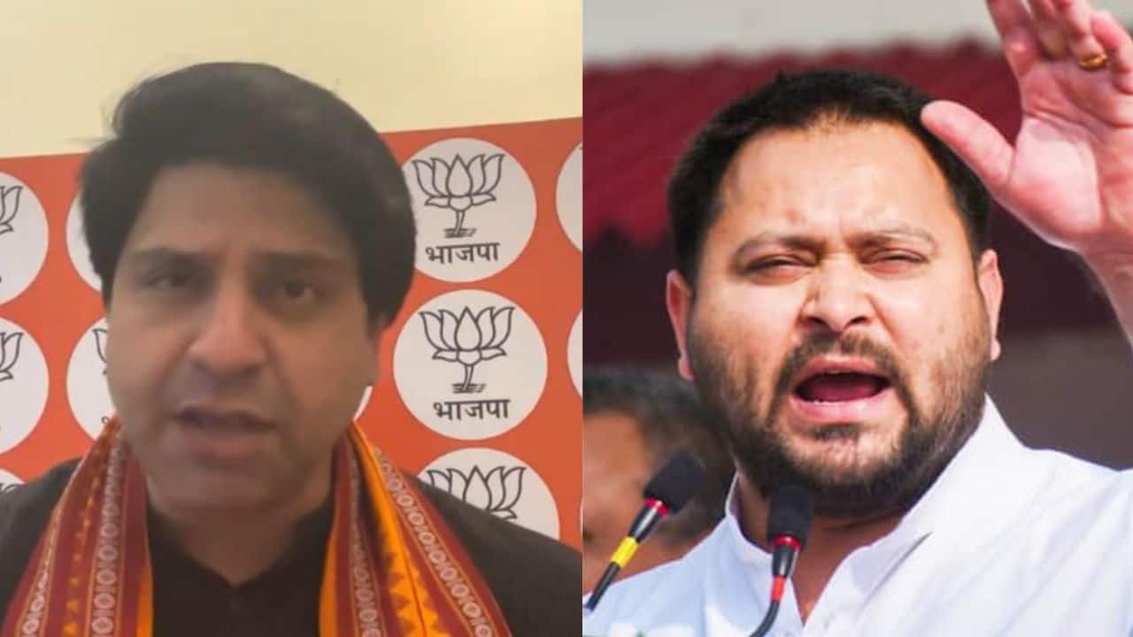 'Racist': BJP slams Tejashwi over 'Chinese version of Yogi' remark directed at Himanta 'Racist': BJP slams Tejashwi over 'Chinese version of Yogi' remark directed at Himanta