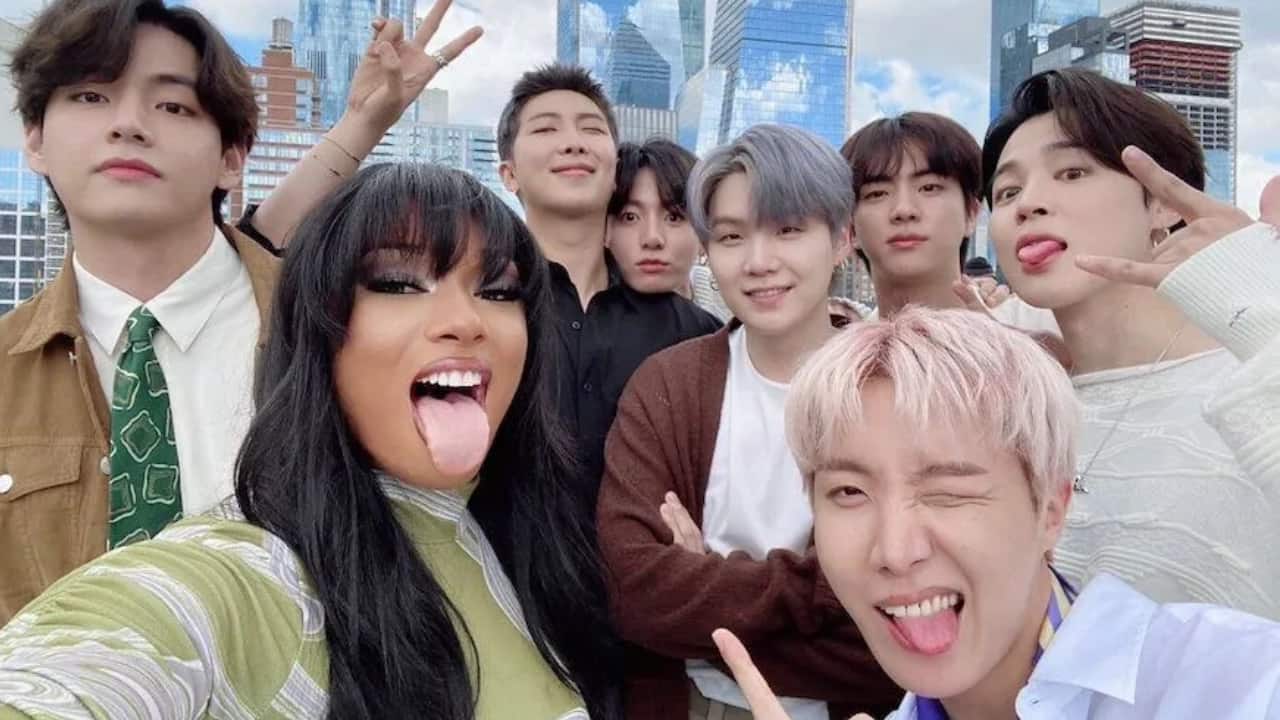 BTS and Megan Thee Stallion tease exciting new collaboration featuring RM
