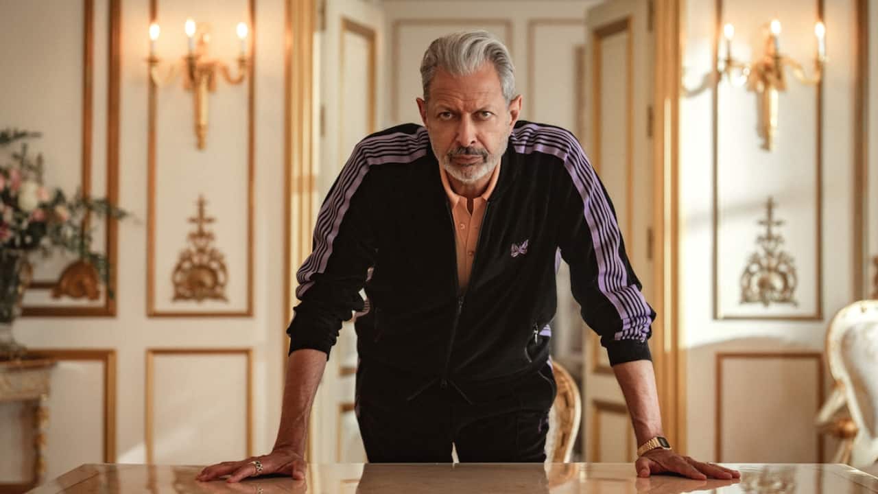 Jeff Goldblum shines as Zeus in Charlie Covell's Kaos, a fresh take on Greek mythology