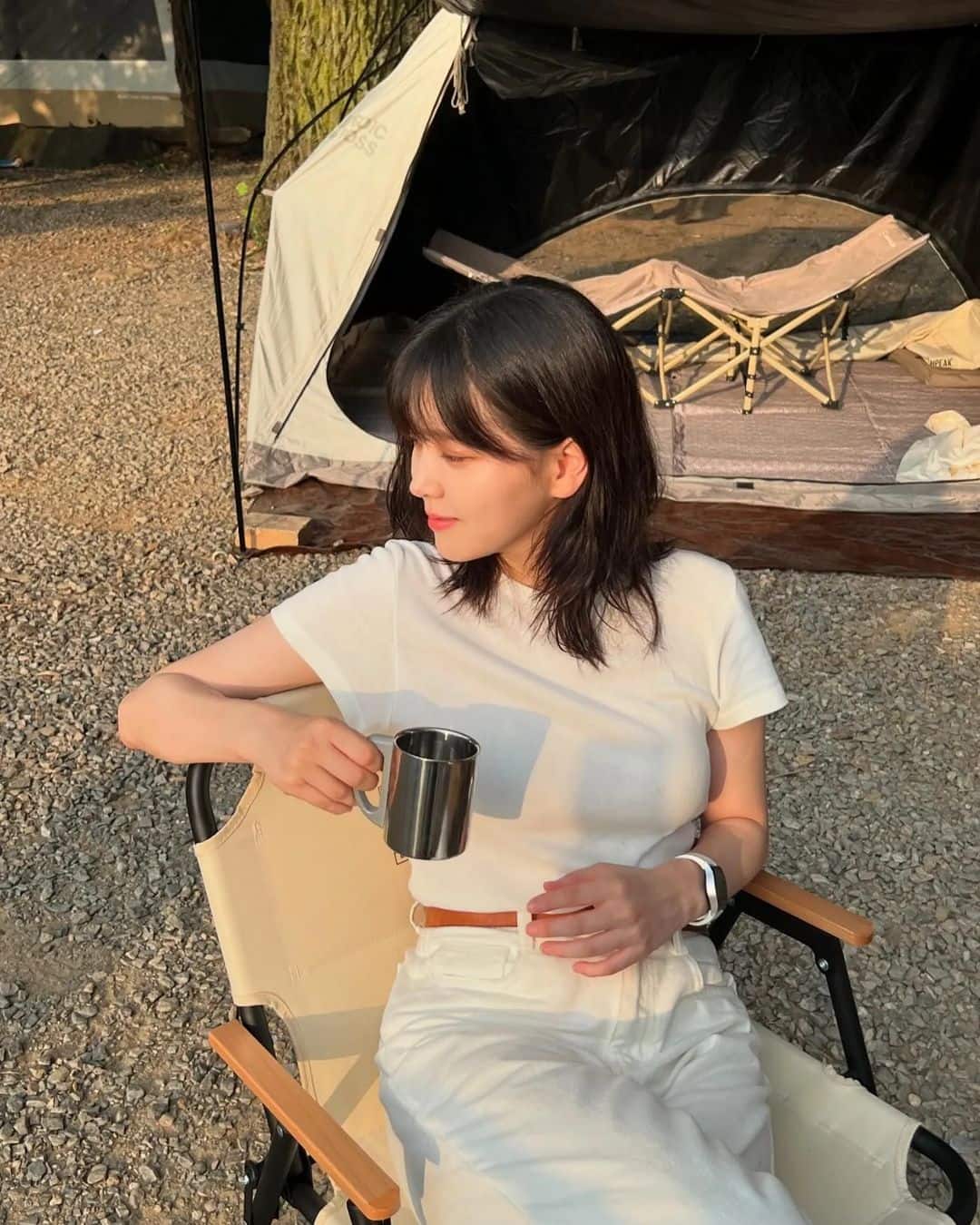 Kim Ji-eun as Jeong Mo-eum in 'Love Next Door'. (Image via Instagram)