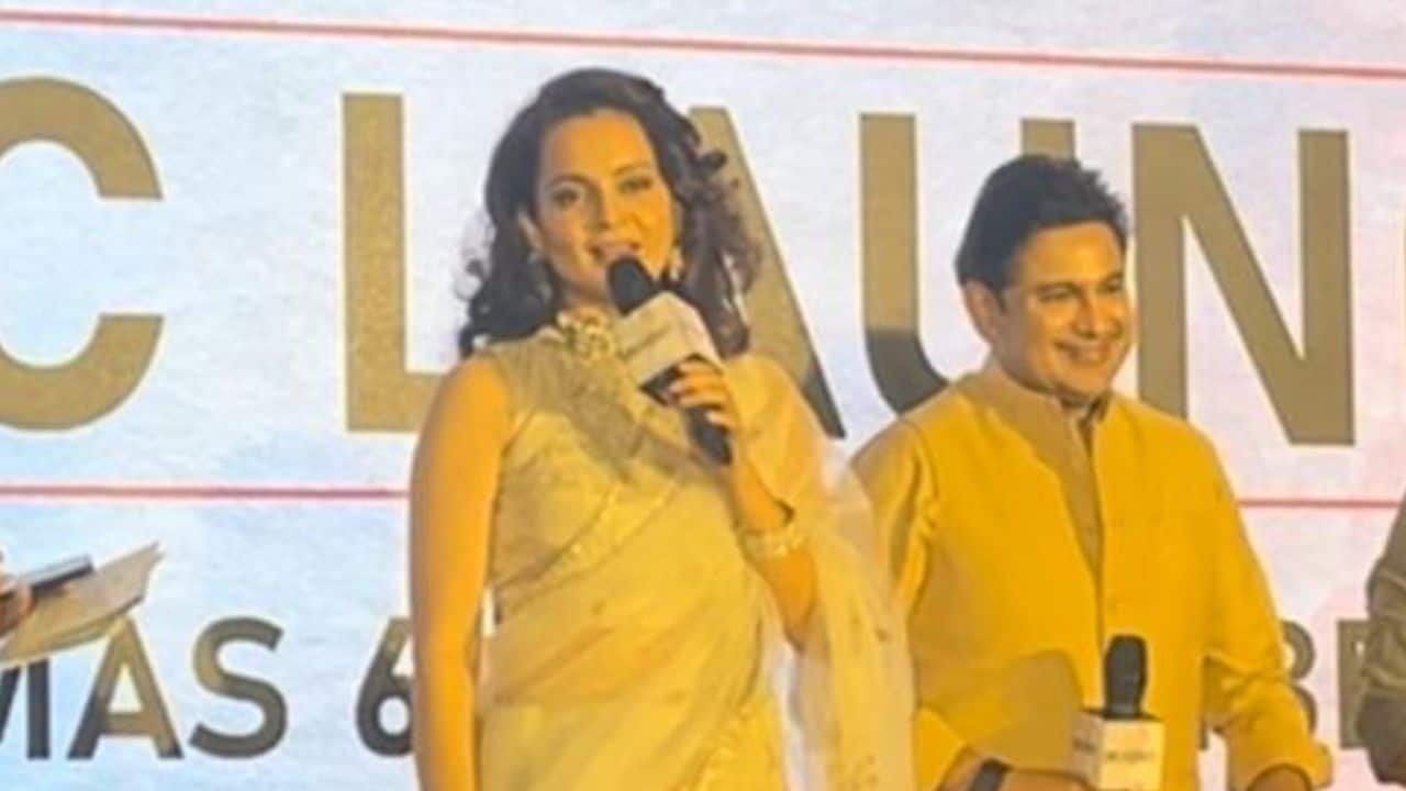 Kangana Ranaut launches the 'Emergency' music album at the historic Pradhanmantri Sangrahalaya