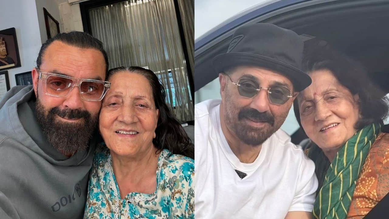 Bobby Deol and Sunny Deol wish their mother Prakash Kaur on her birthday