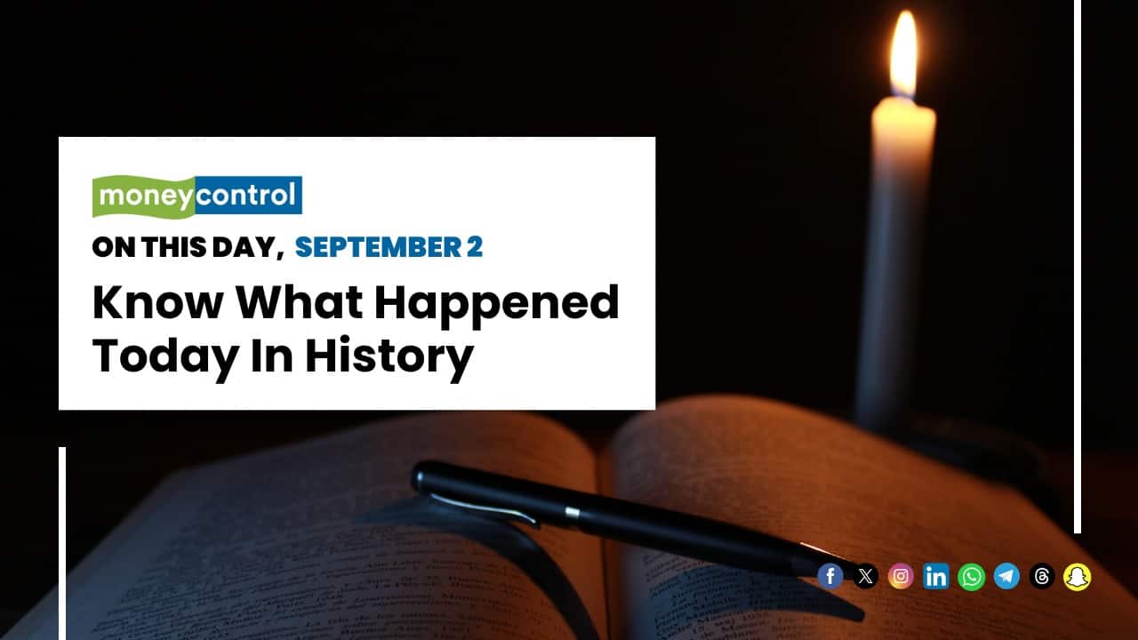 On this day, September 2 - Know what happened today in history