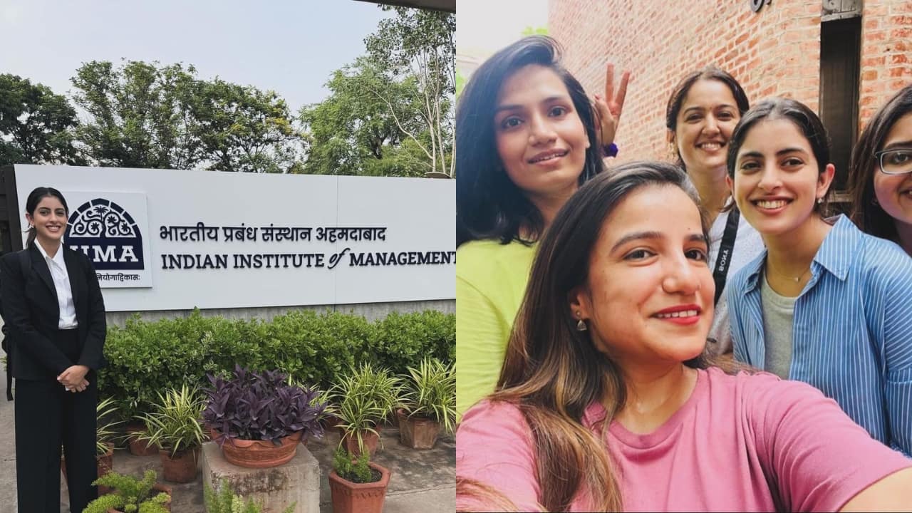 Amitabh Bachchan's granddaughter Navya Naveli Nanda joins IIM Ahmedabad for BPGP MBA programme