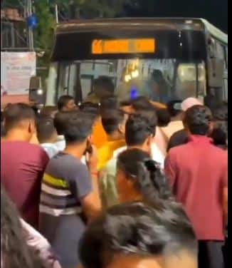 BEST bus hits Mumbai pedestrians in busy Lalbaug, woman dead, 9 hurt | Watch video