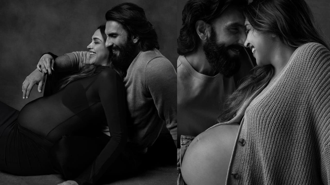 Deepika Padukone puts fake baby bump rumours to rest, shared maternity shoot pics with Ranveer Singh