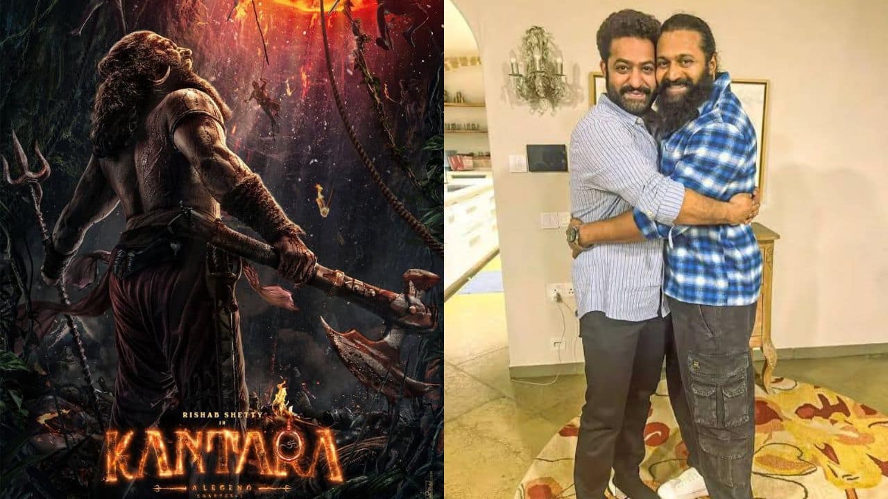 Jr. NTR expresses desire to work with Rishab Shetty in Hombale Films Kantara: Chapter 1