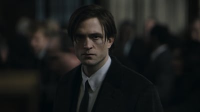 Robert Pattinson returns as the Caped Crusader in the superhero sequel, which has faced several delays since it was first announced.