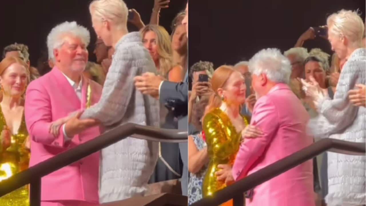 Tilda Swinton and Julianne Moore's The Room Next Door receives record-breaking 18-minute standing ovation at Venice Film Festival