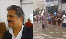 Anand Mahindra shares video of Gujaratis doing garba on flooded street, gets slammed: 'Don't romanticise'