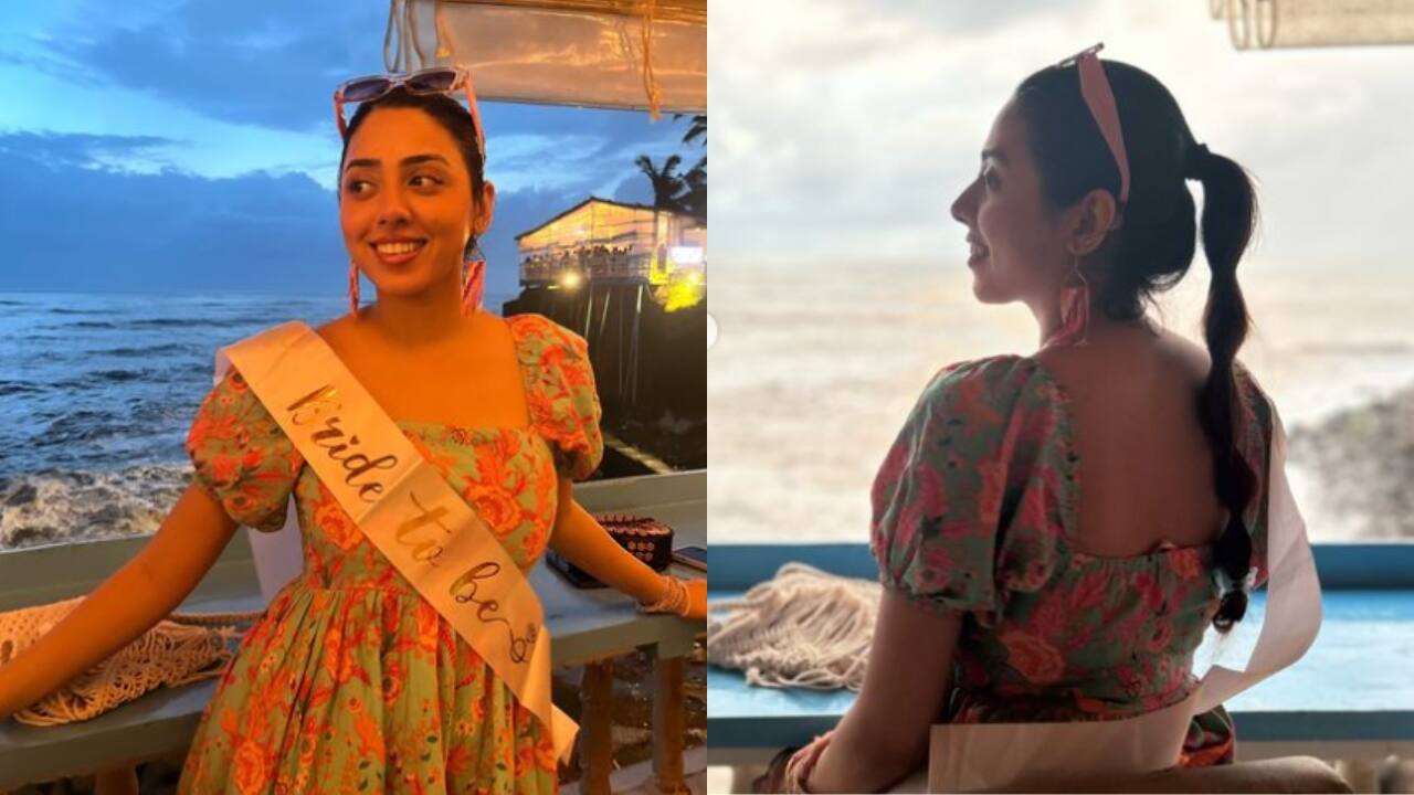 Taarak Mehta star Jheel Mehta enjoys a picturesque beach bachelorette party ahead of her wedding
