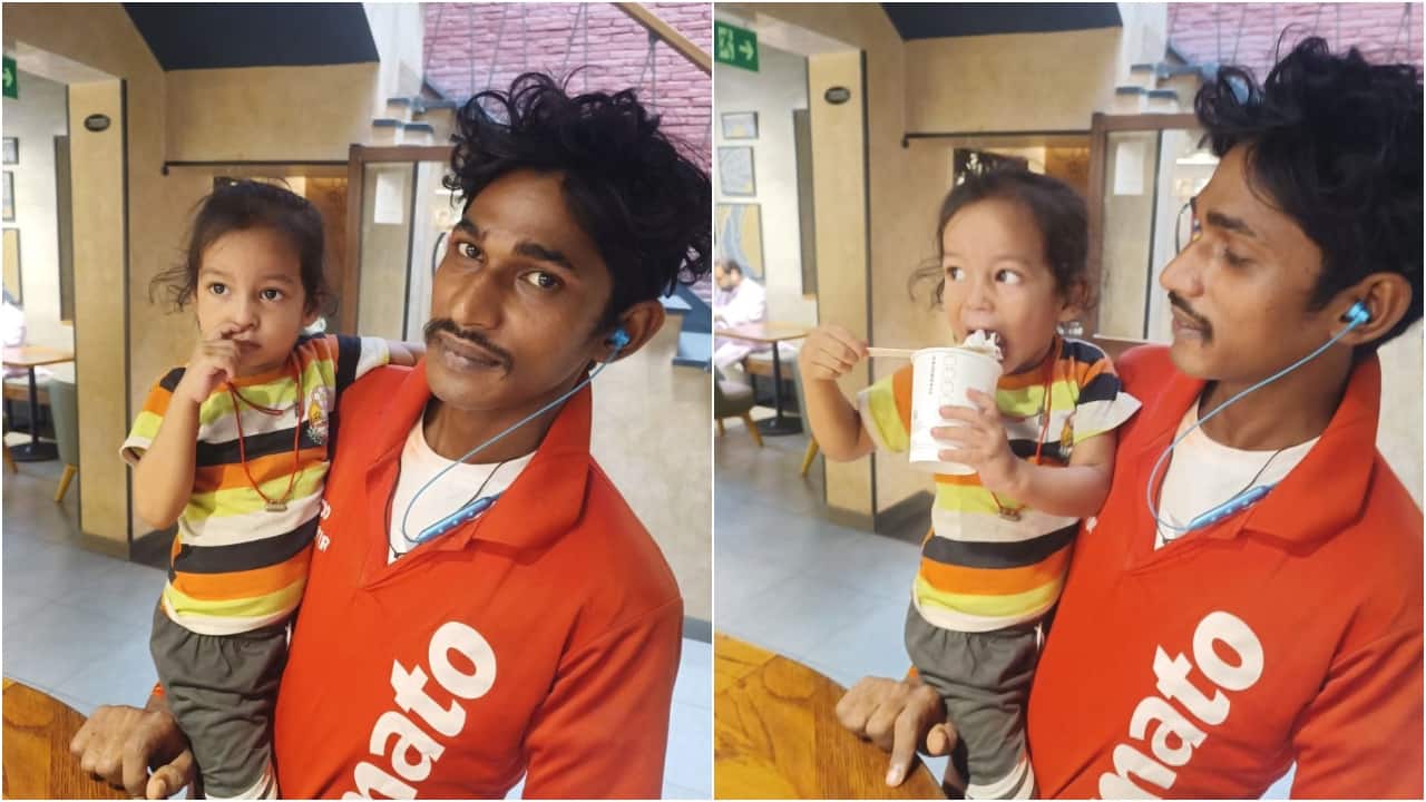 Starbucks store manager shares heartwarming post on Zomato delivery agent who got his daughter to work Starbucks store manager shares heartwarming post on Zomato delivery agent who got his daughter to work