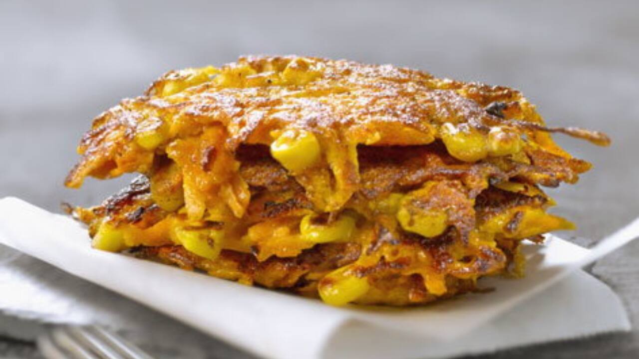Quick recipes with potatoes: Sweet Corn Potato Rosti