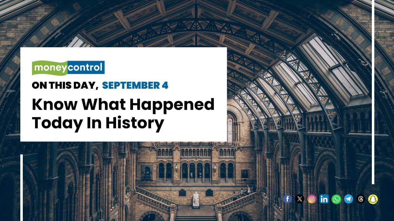 On this day, September 4 - Know what happened today in history
