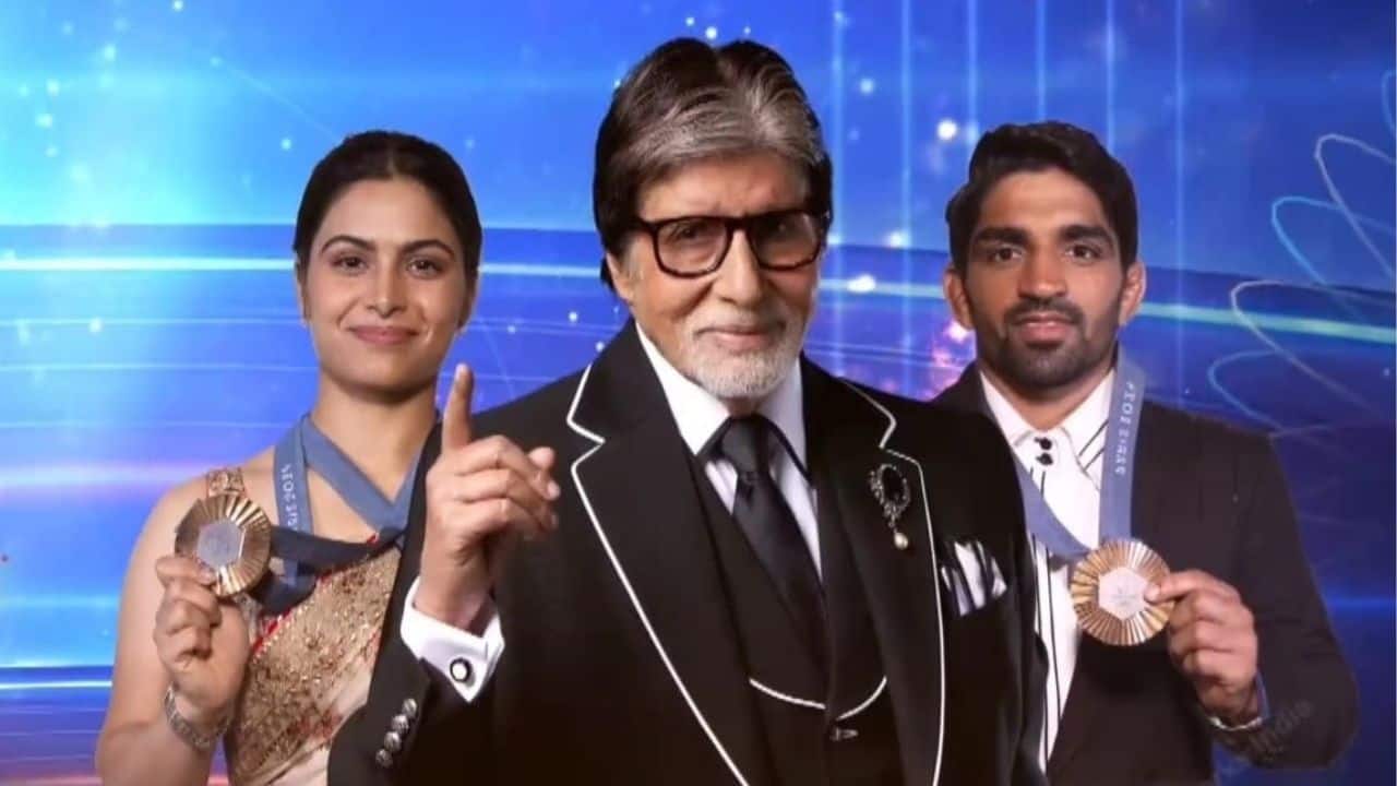 Olympic Medalists Manu Bhaker and Aman Sehrawat to appear on Kaun Banega Crorepati 16 for Special Olympians Episode
