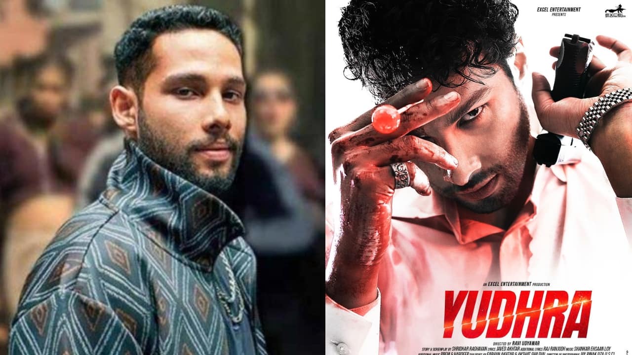 Siddhant Chaturvedi gives a sneak peek into Yudhra with BTS video featuring Malavika Mohanan
