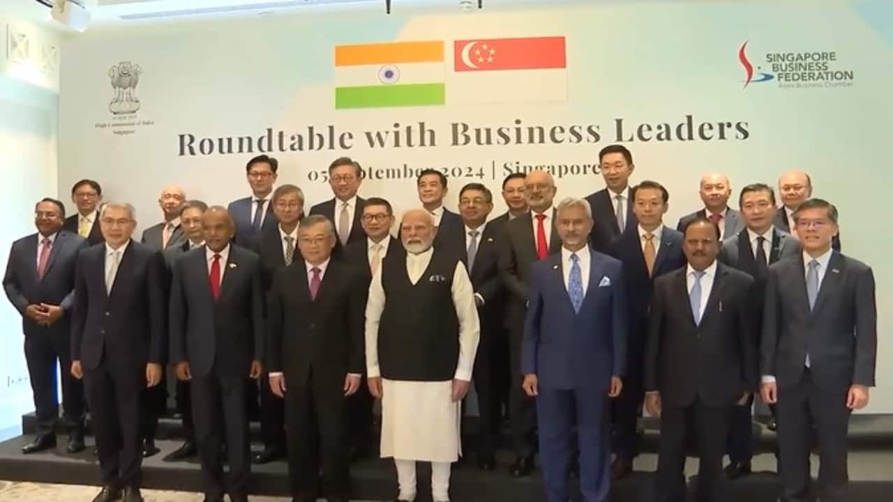 Singapore business leaders pledge investments in India during meeting with PM Modi