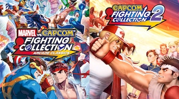 Marvel vs Capcom Fighting Collection Arcade Classics and Capcom Fighting Collection 2