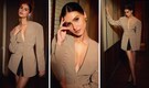 Tara Sutaria styles oversized blazer and mini skirt for a glam night out, gets a thumbs up from fans