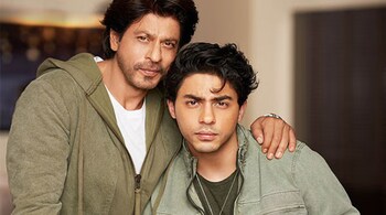 SRK with his son Aryan Khan