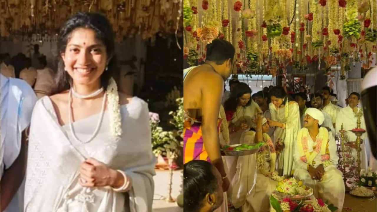 Sai Pallavi steals the show as the perfect bridesmaid at sister Pooja Kannan’s wedding