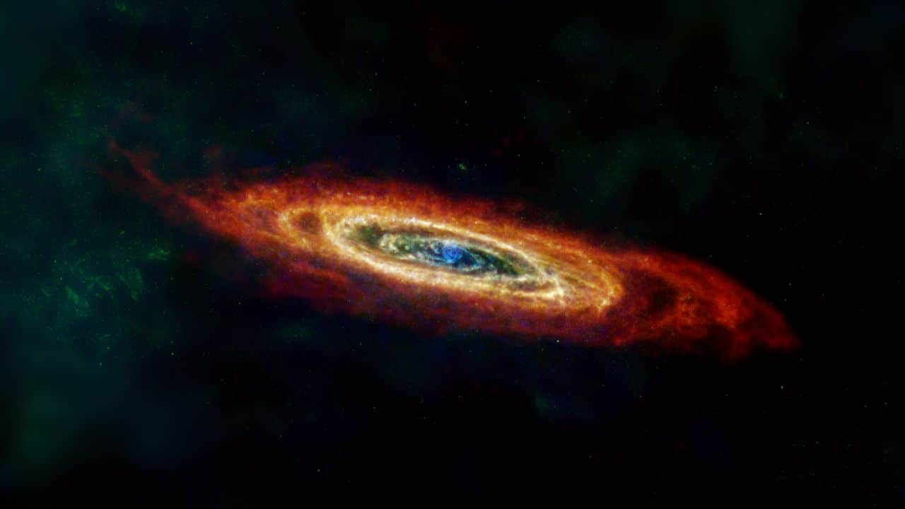 Hubble Telescope captures stunning new image of Andromeda Galaxy glowing in rosy red hues; take a look