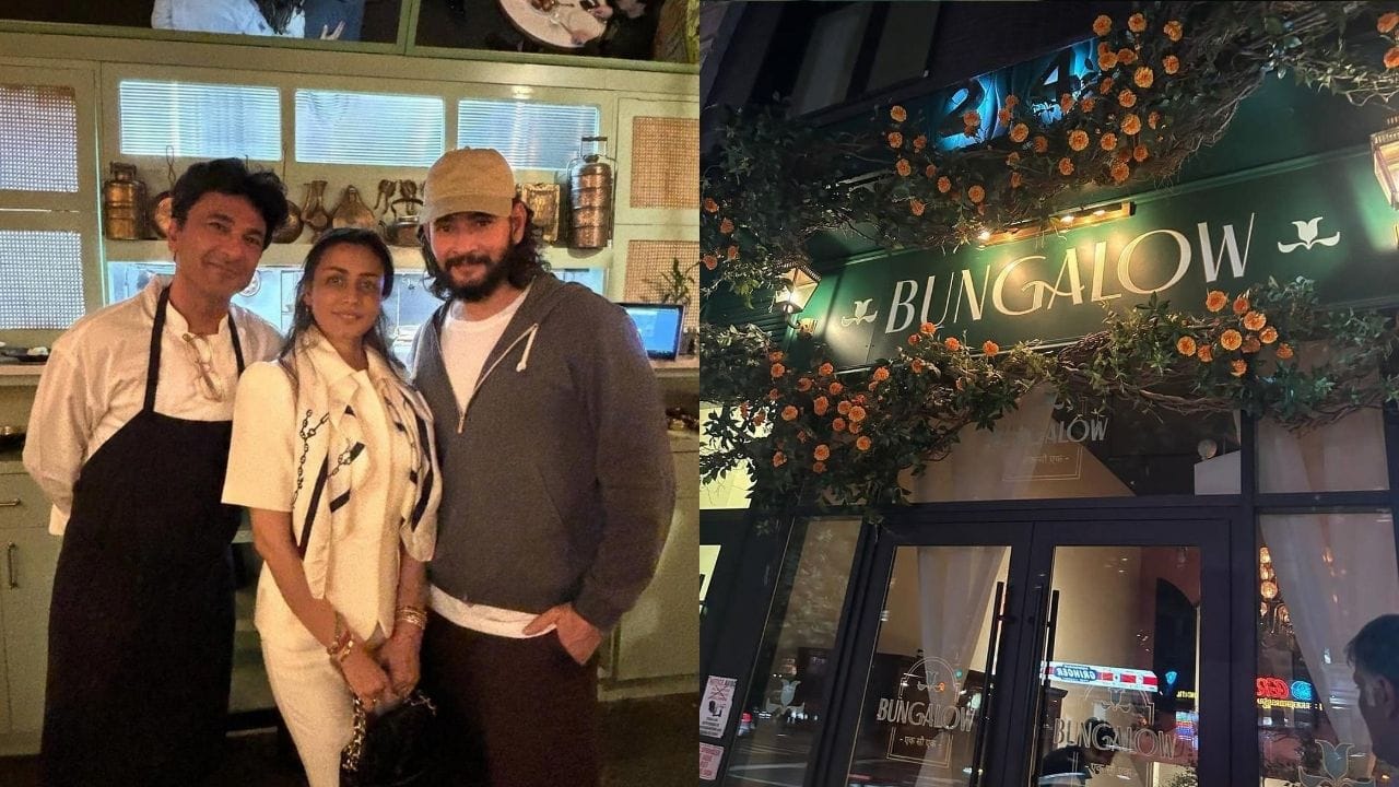 Mahesh Babu and family dine at Vikas Khanna’s restaurant Bungalow: A memorable experience shared on social media