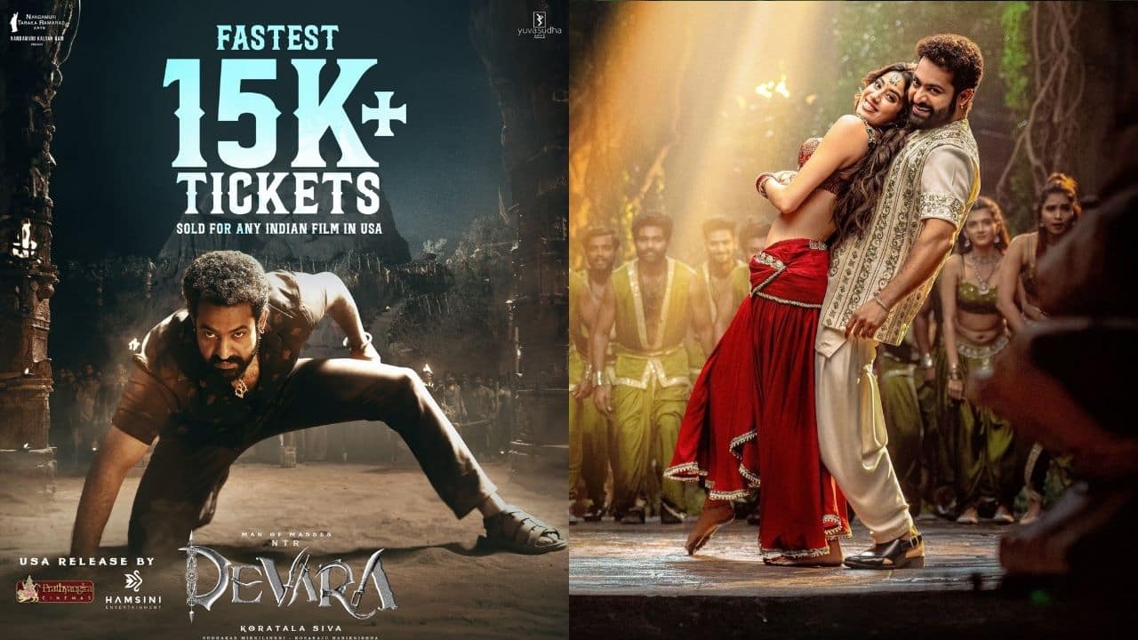Devara: Part 1 breaks records as fastest Indian film to sell 15k+ tickets in the USA