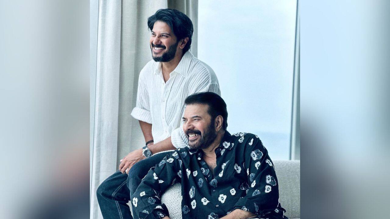Dulquer Salman wishes father Mammootty with a heartfelt message on his birthday, calls him his "bestie and hero"