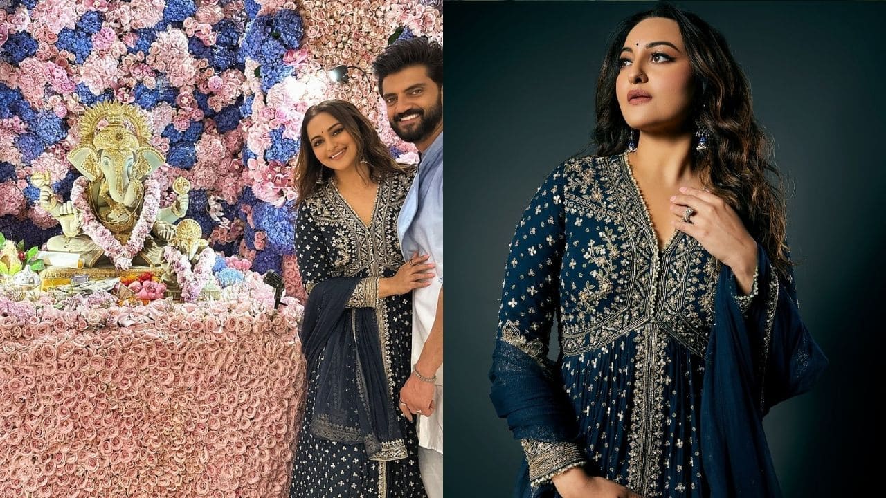 Sonakshi Sinha and Zaheer Iqbal celebrate their first Ganesh Chaturthi together: Watch video