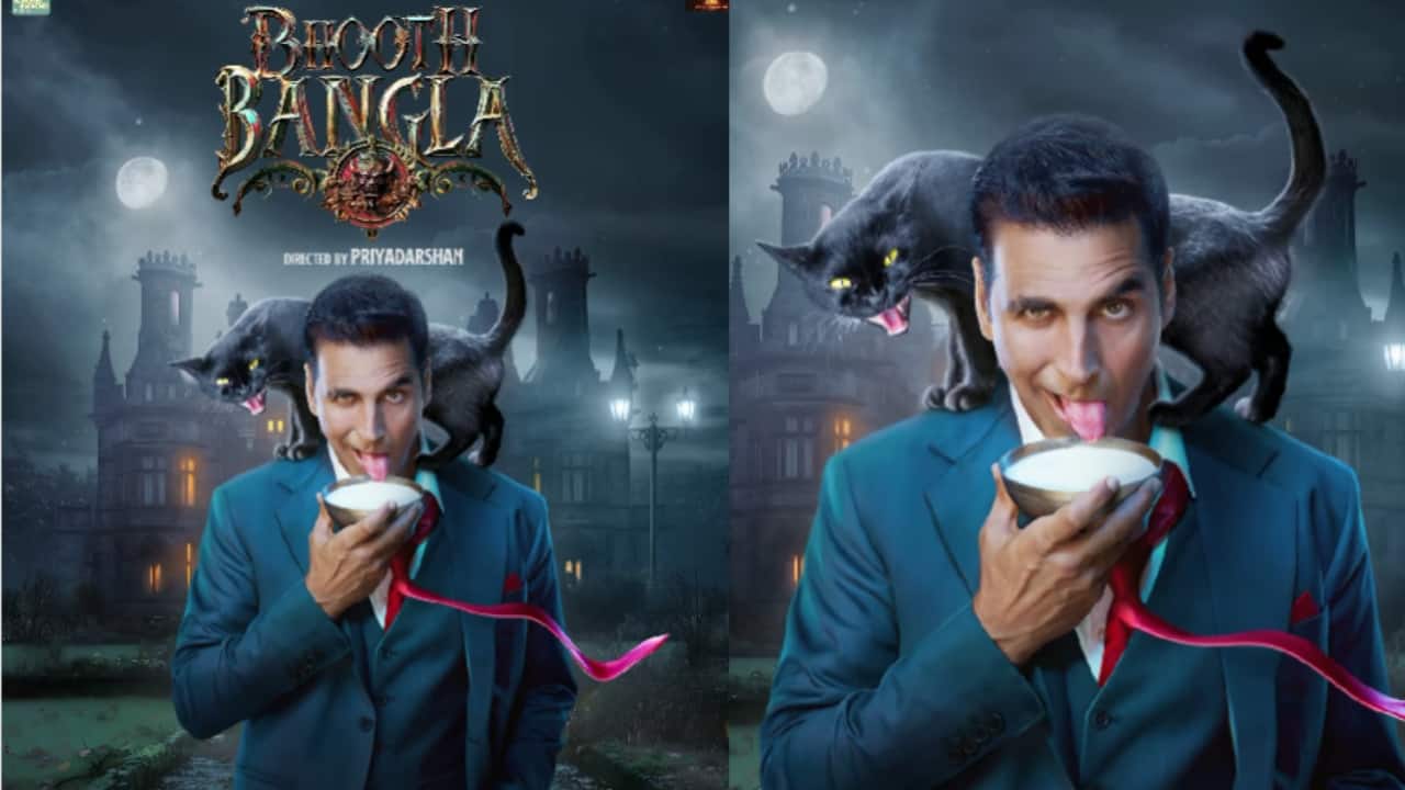 Iconic duo Akshay Kumar and Priyadarshan are back with another horror-comedy movie Bhooth Bangla, actor shares first look on his birthday - watch