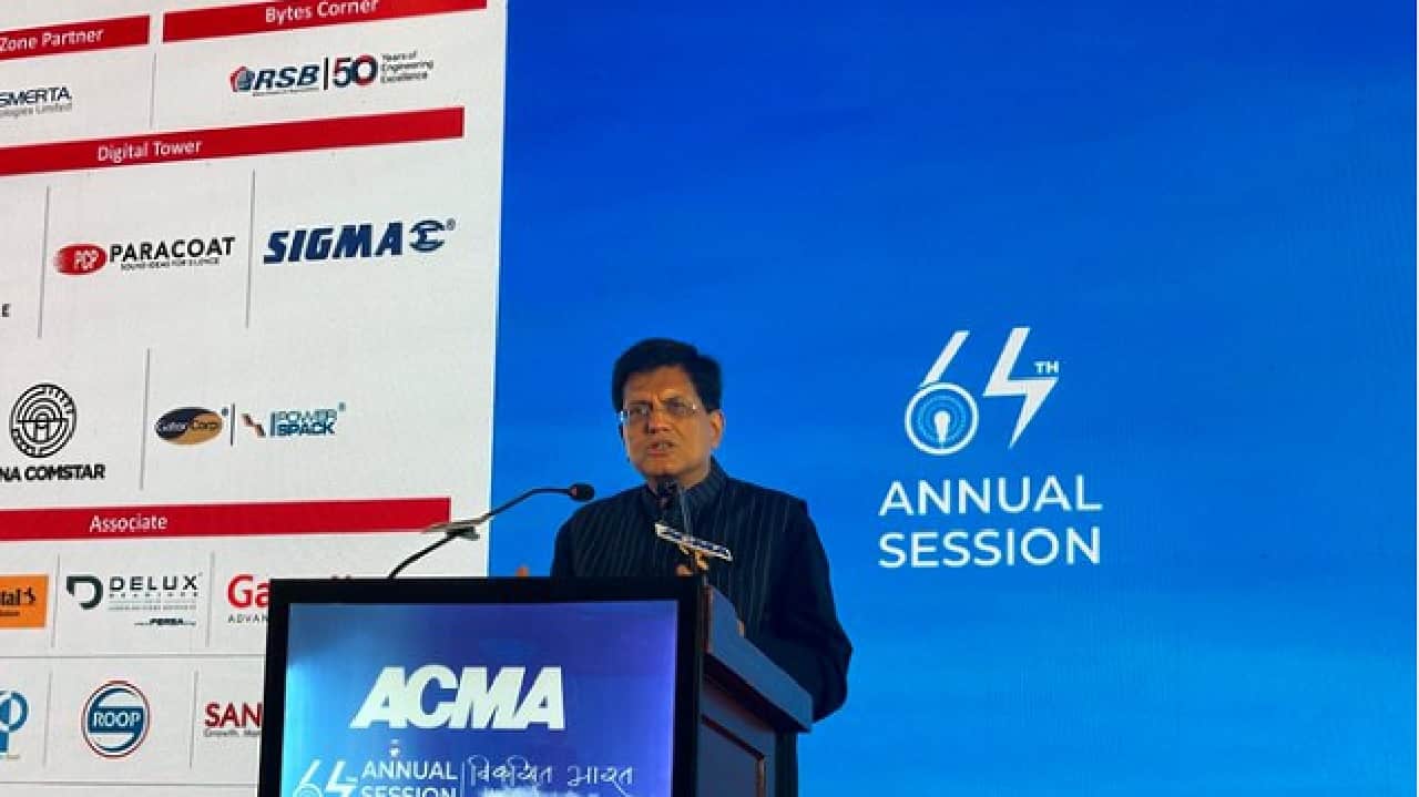 India plans deeper US manufacturing ties with dedicated auto-component parks, critical minerals partnerships: Piyush Goyal- Moneycontrol