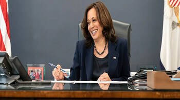 Harris launched her policy platform for polls (File)