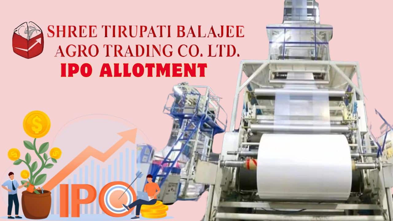 Shree Tirupati Balajee Agro Trading IPO allotment today: Check status, latest GMP ahead of listing