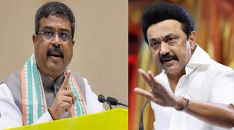Dharmendra Pradhan, MK Stalin lock horns over NEP, central funds Dharmendra Pradhan, MK Stalin lock horns over NEP, central funds