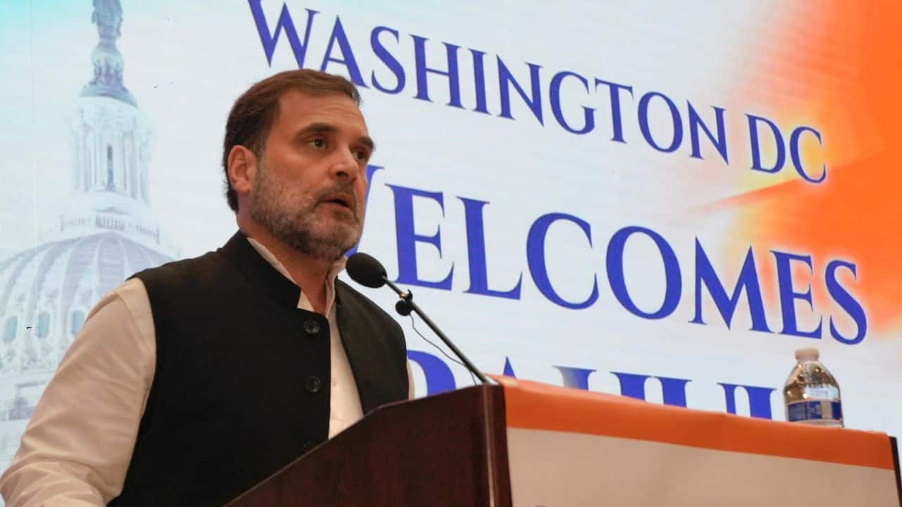 Amit Shah hits out at Rahul Gandhi over his remarks in US: ‘Making anti-national statements…’ Amit Shah hits out at Rahul Gandhi over his remarks in US: ‘Making anti-national statements…’