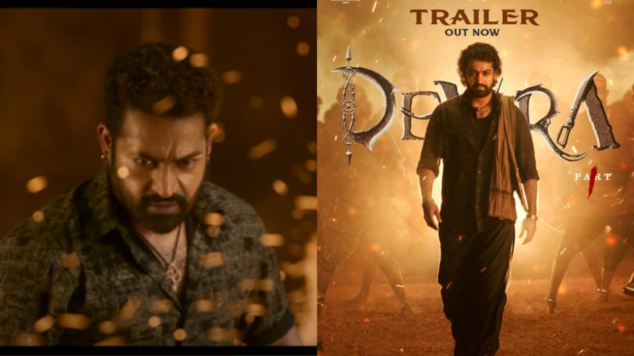 Devara trailer: Jr NTR and Janhvi Kapoor's action entertainer is a promising mix of drama, action, and emotion - watch video