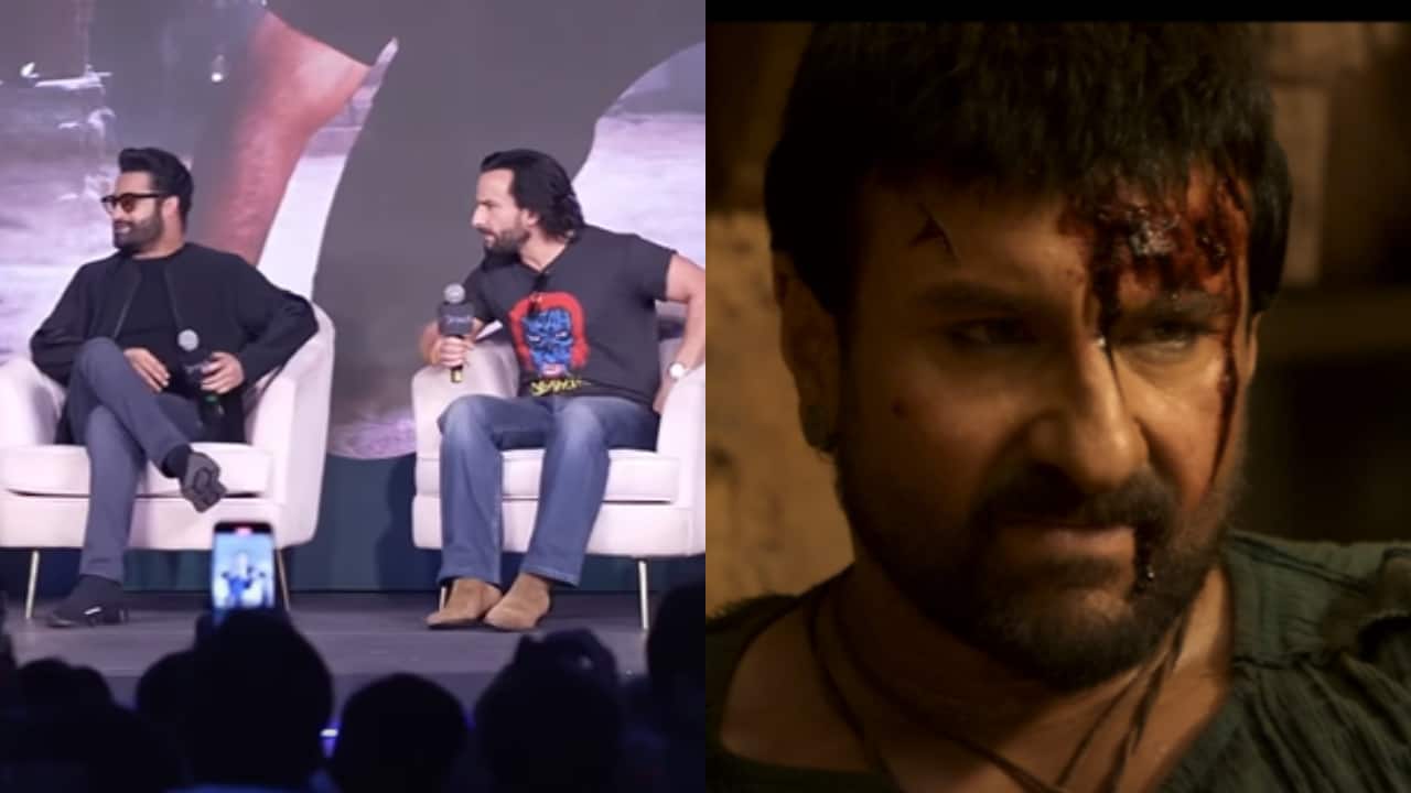 Saif Ali Khan reveals Jr NTR decided to cast him in Devara after watching his performance in Omkara
