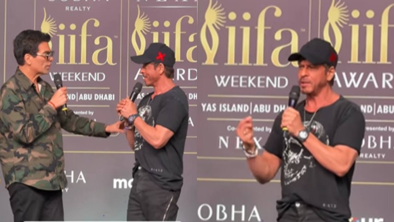 Shah Rukh Khan teases Karan Johar for hosting Koffee With Karan, IIFA, says, "kitna host karega, picture bhi toh bana mere bhai"