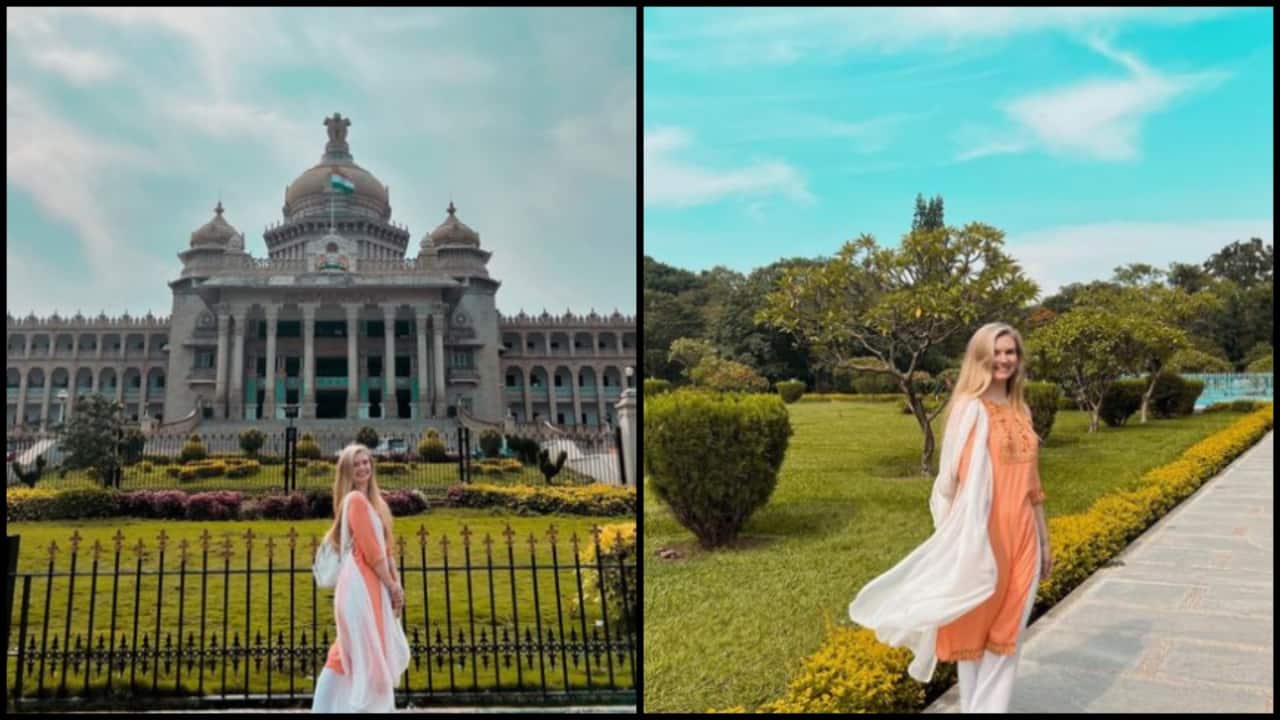 German woman's Kannada-speaking video ignites language debate on X again. Viral