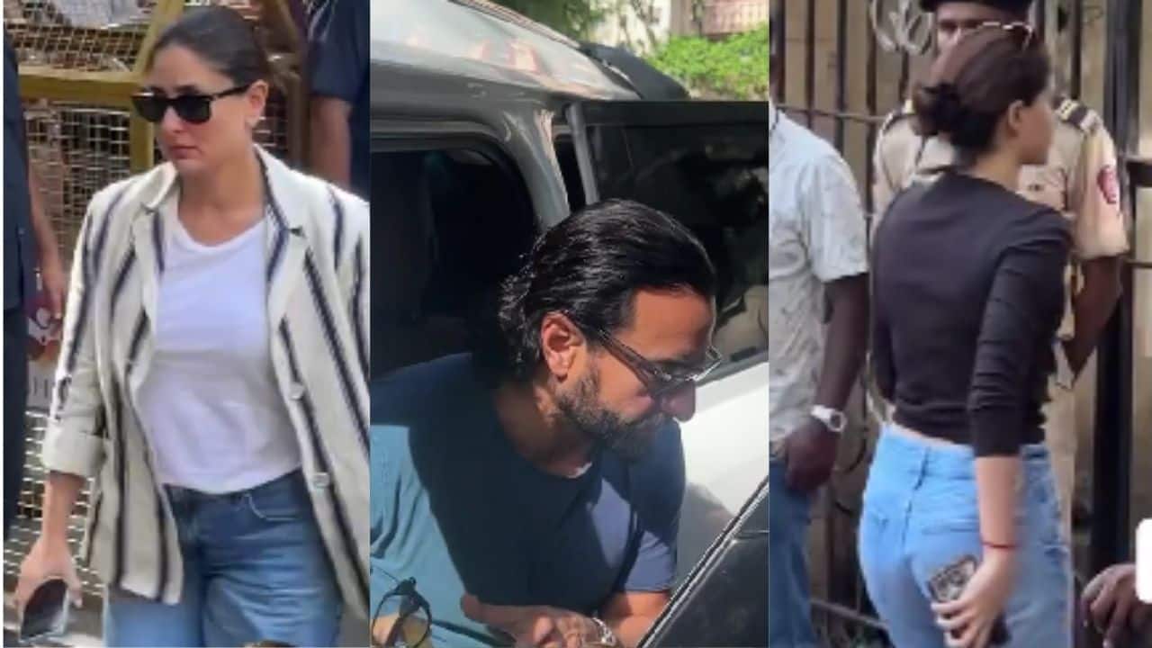 Malaika Arora’s friend Kareena Kapoor, Saif Ali Khan, actress Ananya Panday and others reach Anil Arora's home