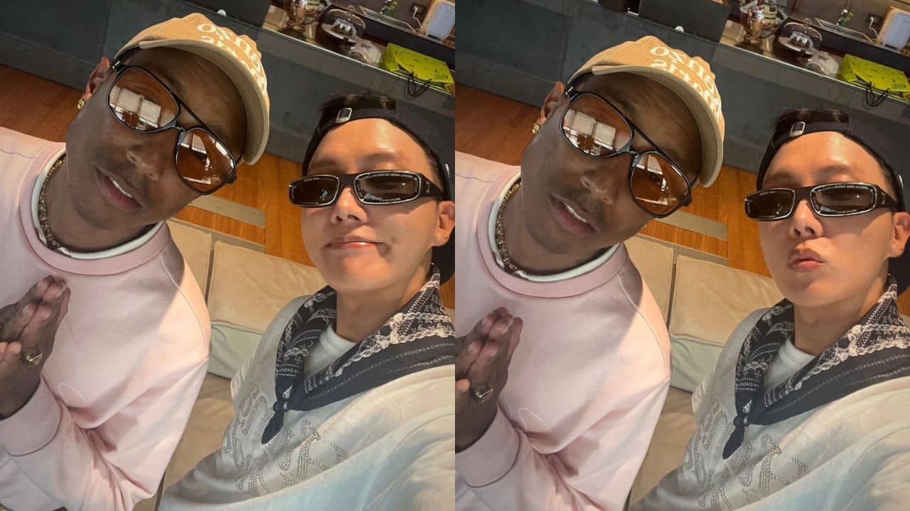 Is BTS' j-Hope collaborating with Pharrell Williams for his next?