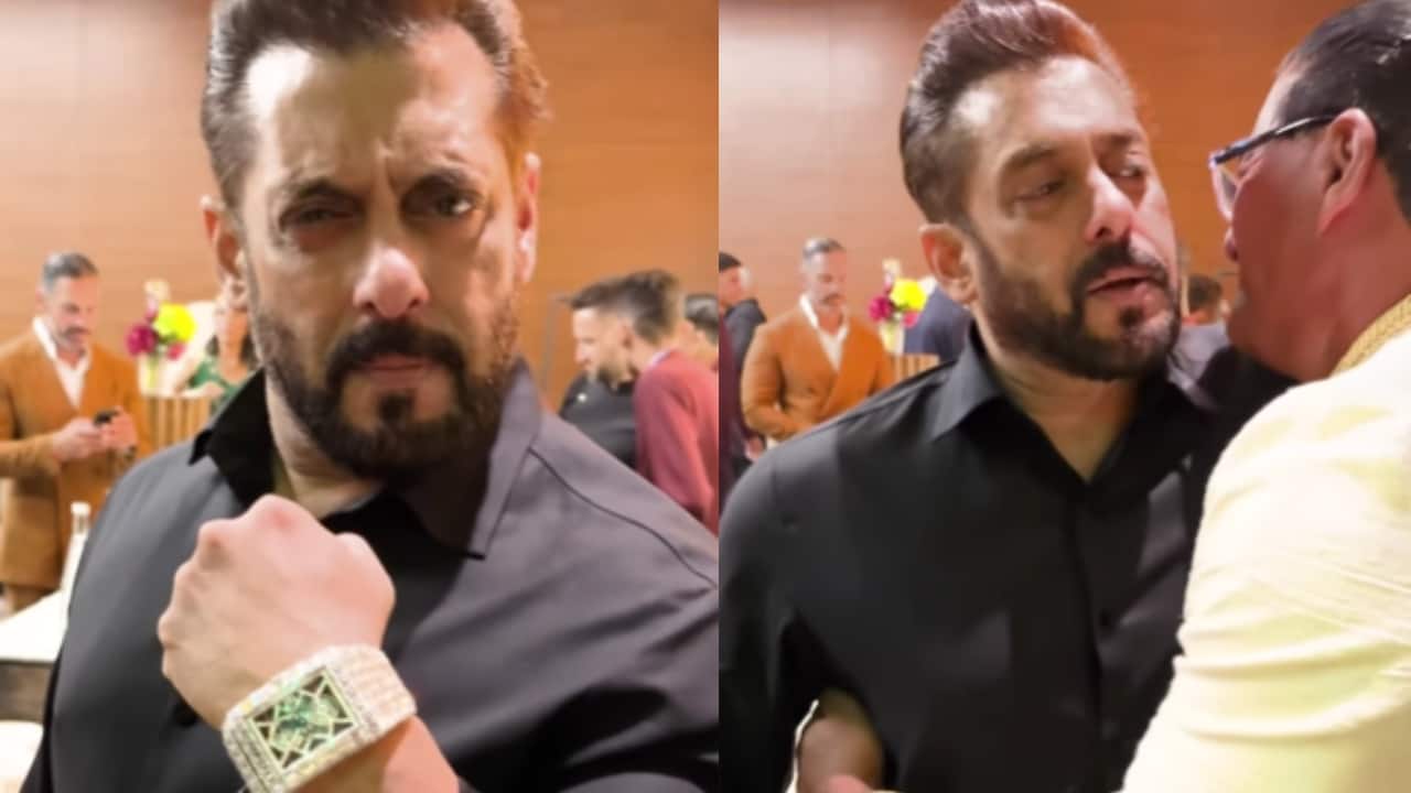 Salman Khan stuns fans wearing a luxury watch embedded with 714 diamonds in viral clip
