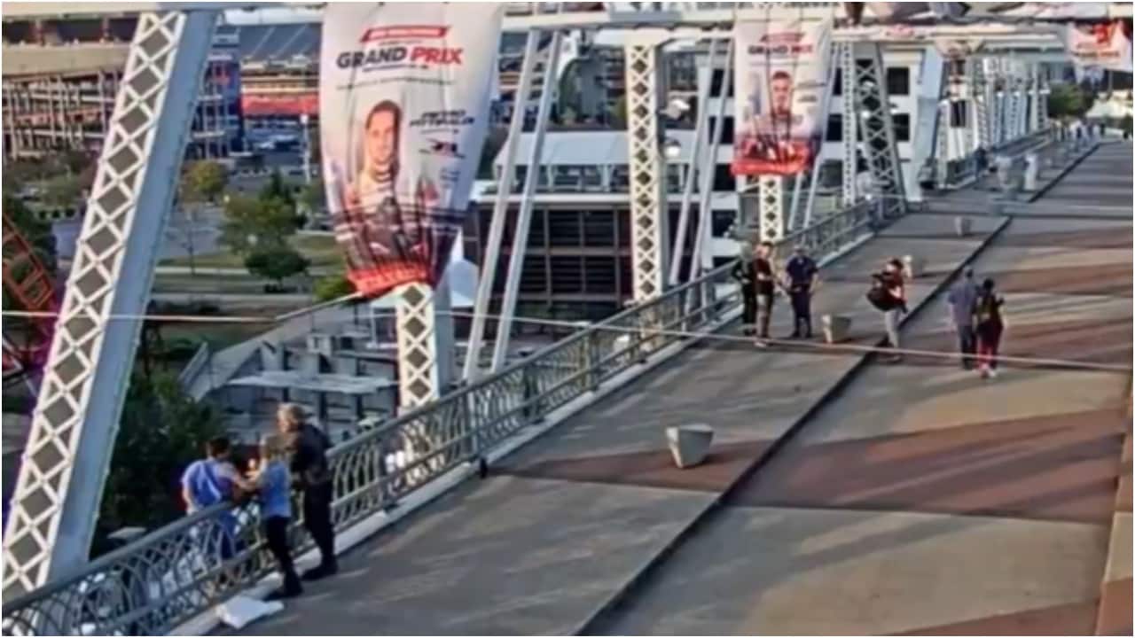Rock legend Jon Bon Jovi hailed as 'hero' after talking distressed woman  off Nashville bridge. Watch