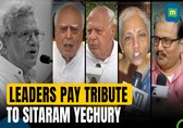 Tributes pour in for Sitaram Yechury; leaders remember CPI(M) general secretary