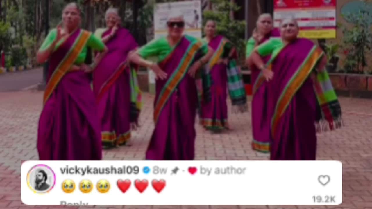 Vicky Kaushal reacts to viral video of elderly women dancing to his hit number Tauba Tauba, fans shower love