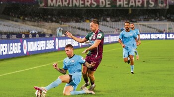 After trailing 0-2, Mumbai City FC has a great comeback 2-2 in the opening match of ISL 2024-25 (Image PTI)