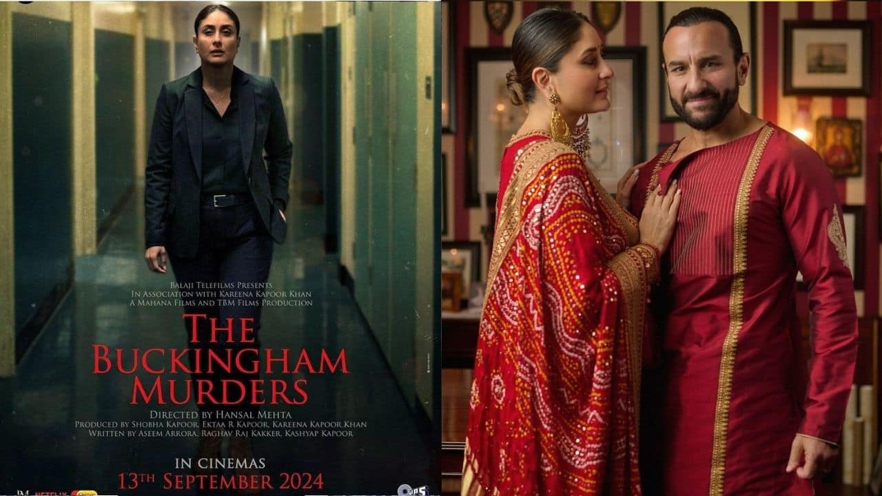 Saif Ali Khan raves about Kareena Kapoor’s performance in The Buckingham Murders: 'She has killed it!'